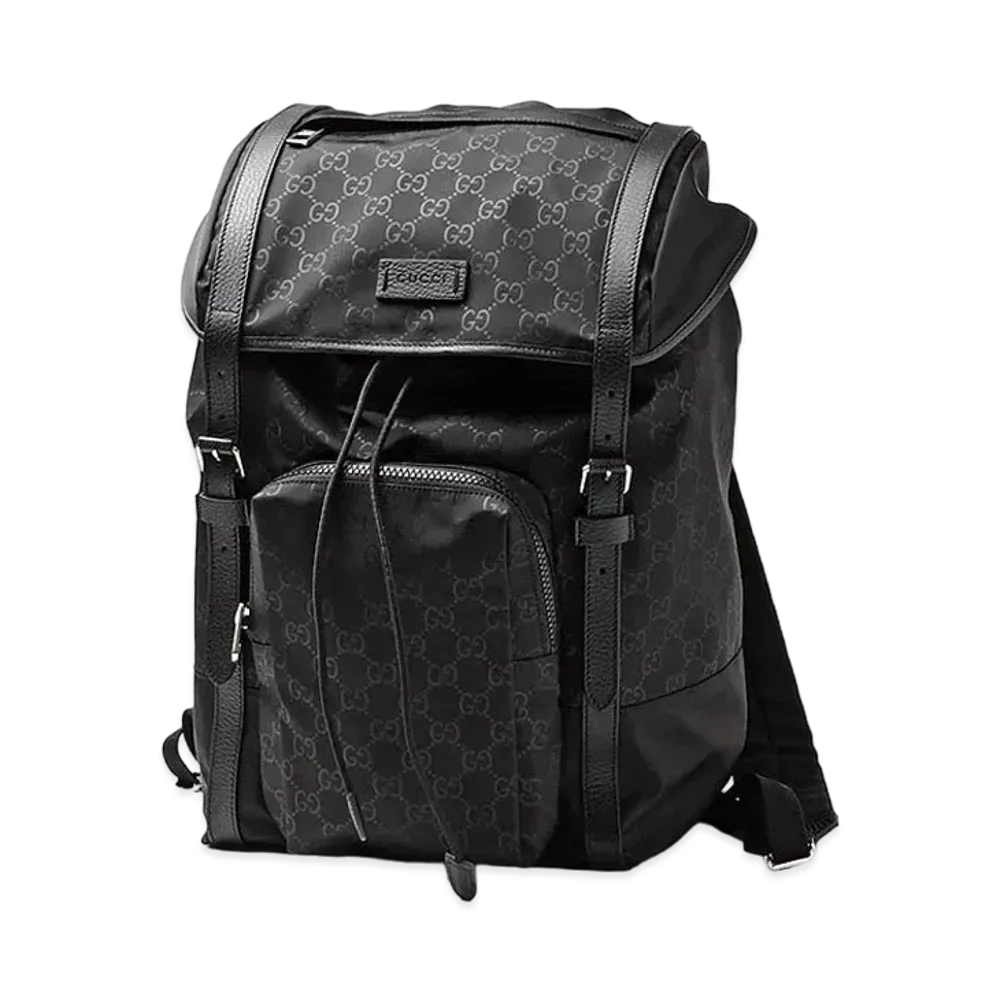 GUCCI Backpack GG Nylon "Black"