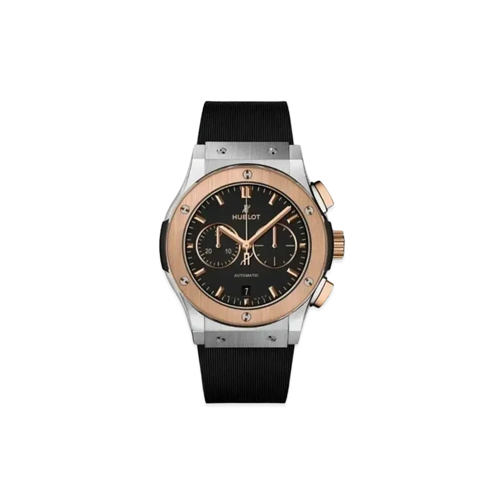 HUBLOT Classic Fusion Chronograph Titanium King Gold 42mm