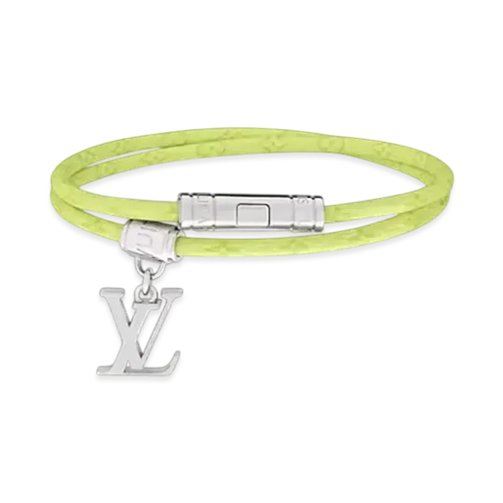 Louis Vuitton Monogram Double Tour Bracelet Monogram Canvas "Yellow Passion"