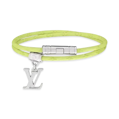 Louis Vuitton Monogram Double Tour Bracelet Monogram Canvas "Yellow Passion"