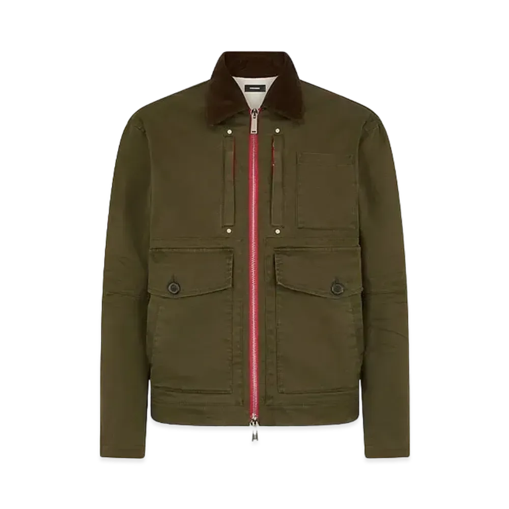 Dsquared2 Heritage Multipocket Jacket "Military Green"