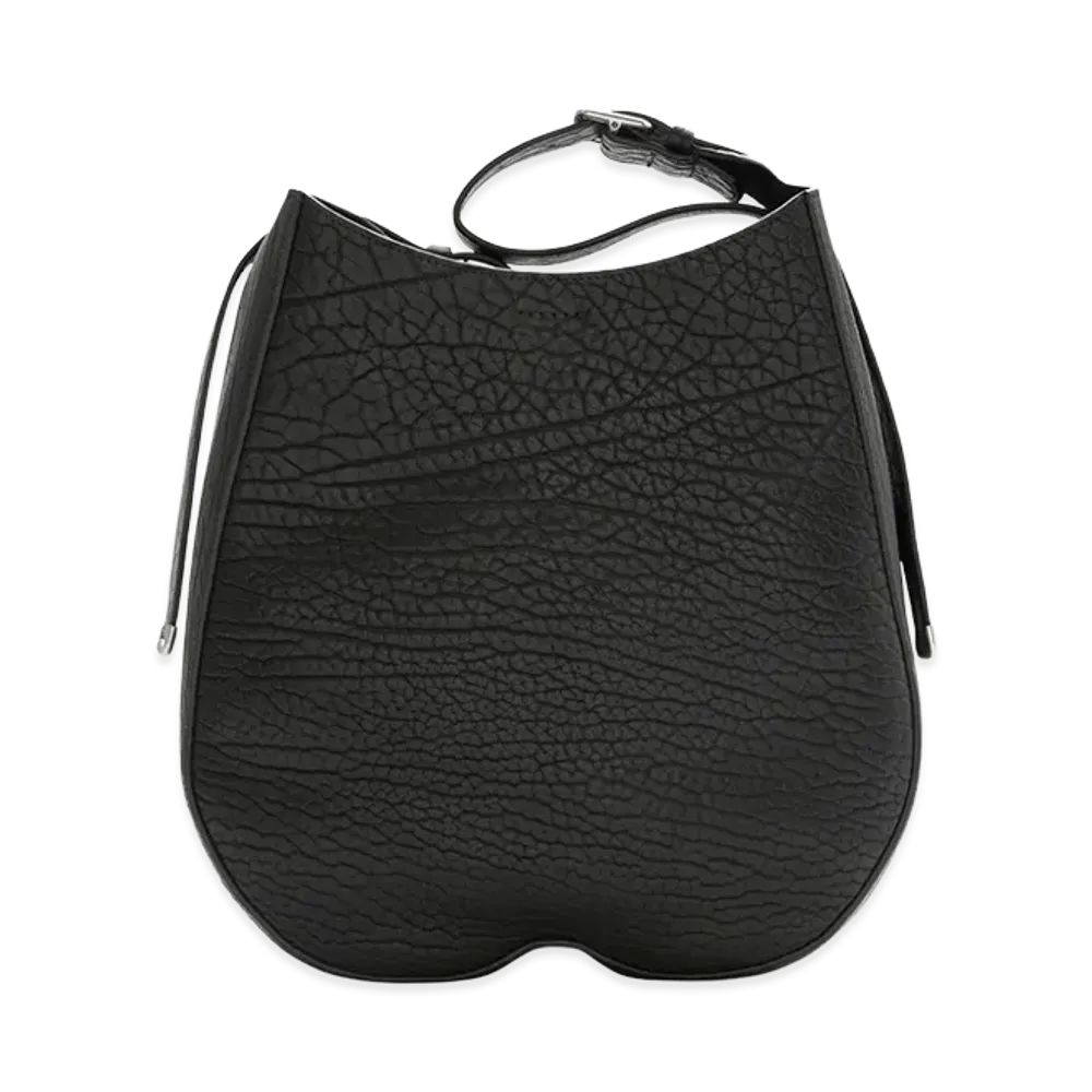 Burberry Women's Leather Medium Chess Shoulder Bag "Black"