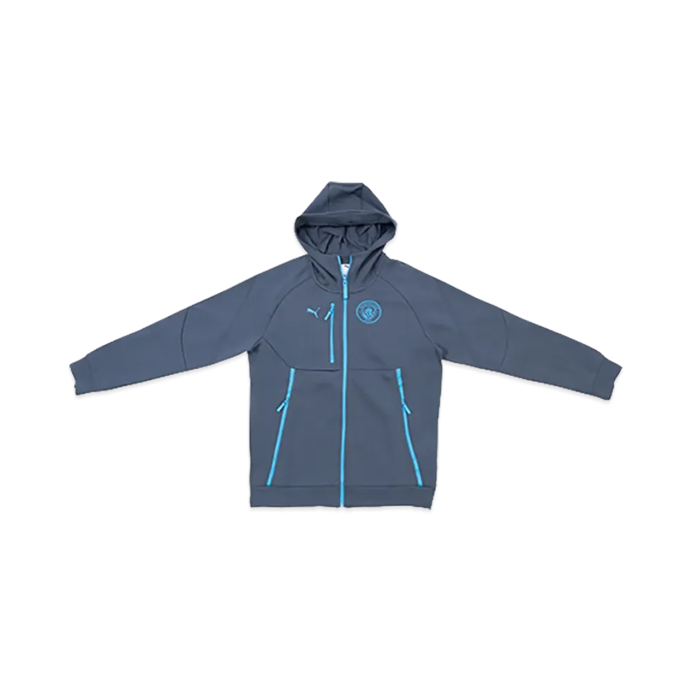 PUMA Manchester City Pumatech Full Zip Hoodie "Evening Sky"