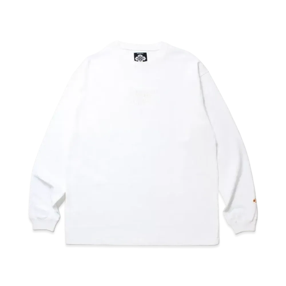 APHRODITEGANG Gakkin x Budspool Kabatsu Classic Logo L/S Tee "White"