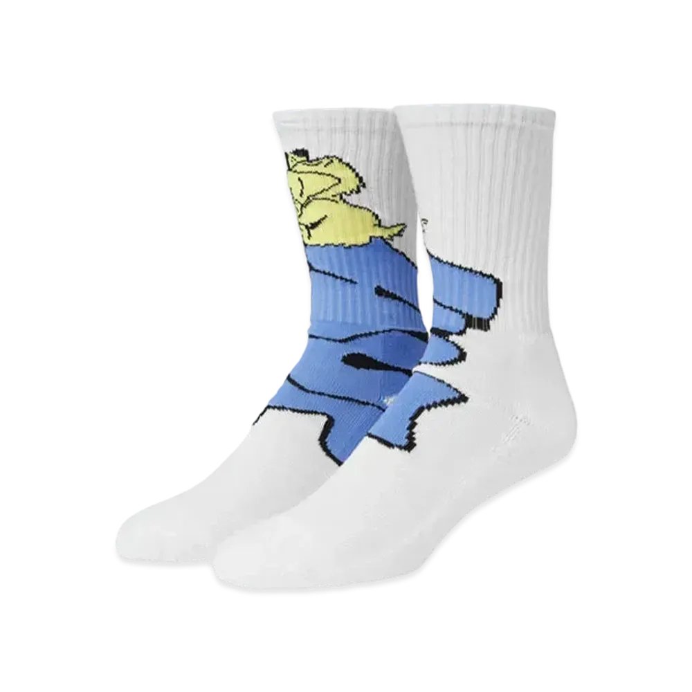 HUF Dog Sense Socks "White"