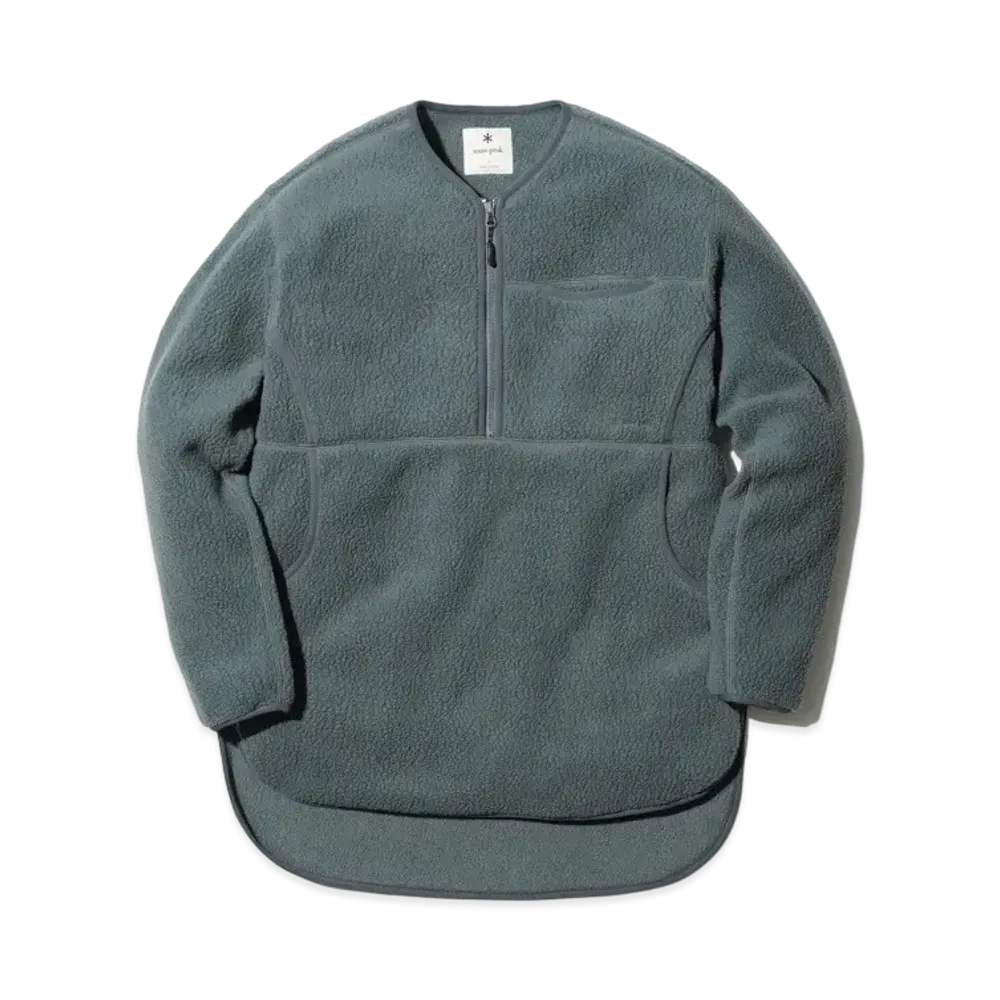 snow peak Thermal Boa Fleece Pullover "Forest Green"