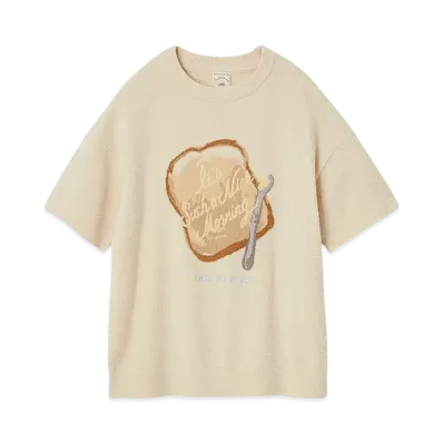 GELATO PIQUE Morning Jacquard Pullover "Ivory"