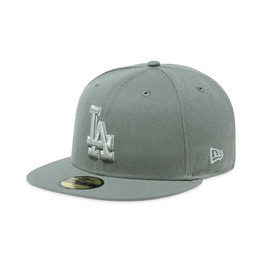 NEW ERA 59Fifty Storm Los Angeles Dodgers Synthetic Suede Undervisor "Misty Morning"
