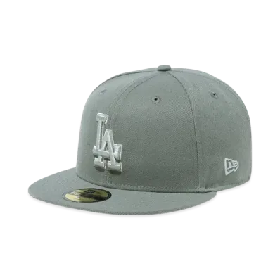 NEW ERA 59Fifty Storm Los Angeles Dodgers Synthetic Suede Undervisor "Misty Morning"