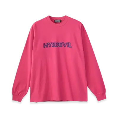 HYSTERIC GLAMOUR Hysdevil Records T-Shirt "Pink"