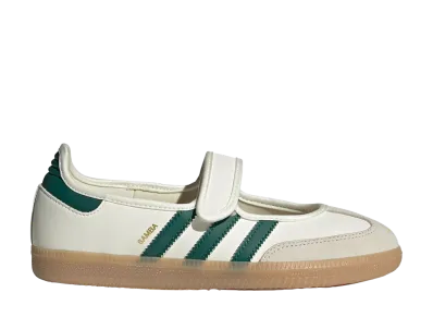 adidas Women's Samba OG "Off White/Collegiate Green"