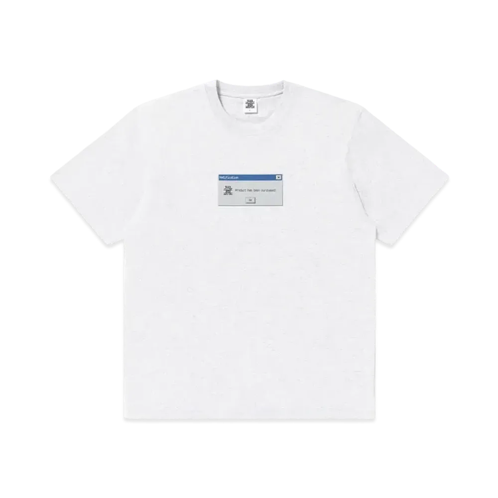 BlackEyePatch Notification Tee "Ash"