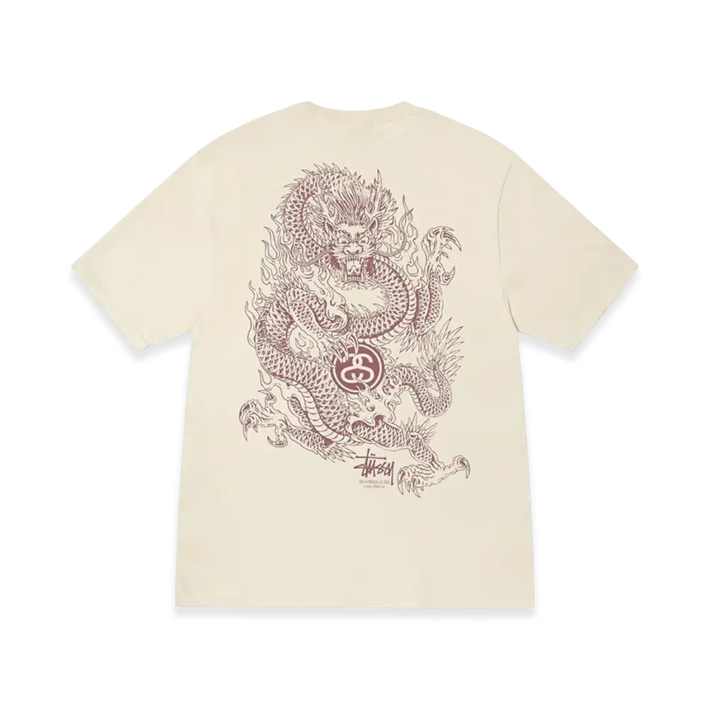 Stussy Dragon Tee "Putty"