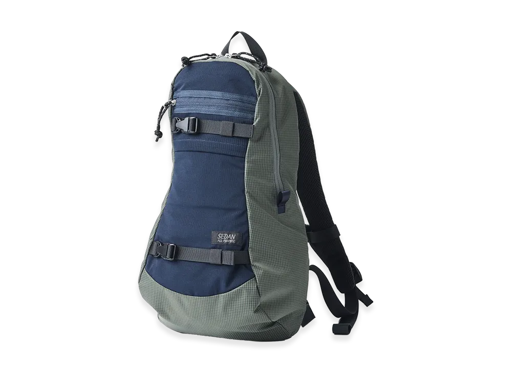 SEDAN ALL-PURPOSE Gourd Backpack "Olive/Navy"