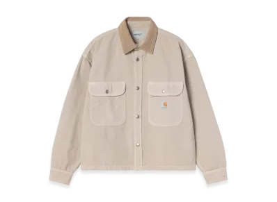 Carhartt WIP Prescott Shirt Jac "String/Leather(Garment Dyed)"
