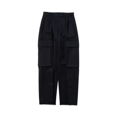 F/CE. Waterproof Tech Wool Large Pocket Cargo "Black"