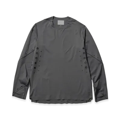 Goldwin 0 Advanced Gleam L/S T-Shirt "Forged Iron"