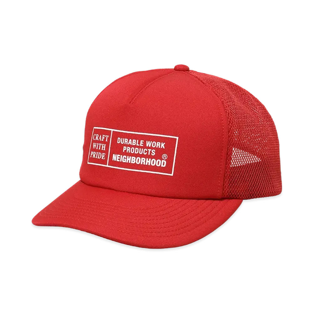 NEIGHBORHOOD Mesh Cap "Red"