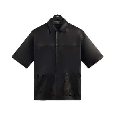 Kith Leather Reade Shirt "Black"