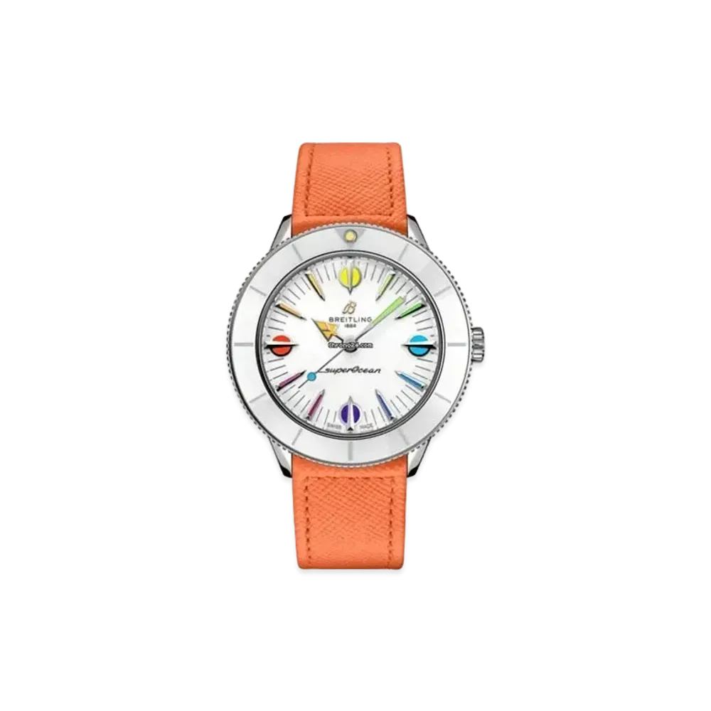 BREITLING SUPEROCEAN HERITAGE '57 PASTEL PARADISE "White"