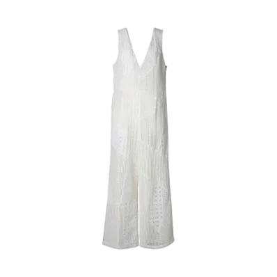ANREALAGE Lace Jumpsuit "White"