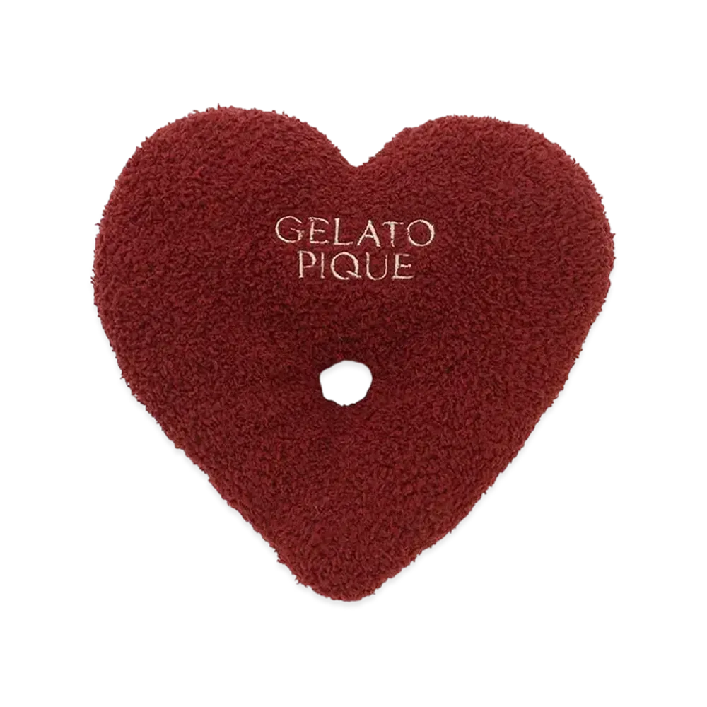 GELATO PIQUE Valentine Baby Moco Heart Scrunchie "Red"