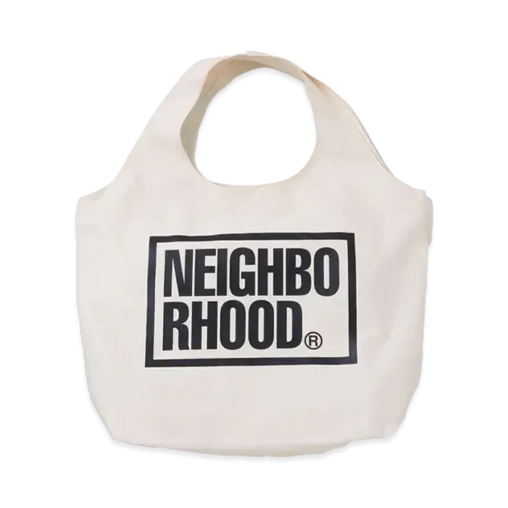 NEIGHBORHOOD ID Tote Bag-L "Natural"