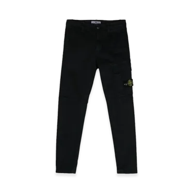 Stone Island Kids Slim Pants "Blue"