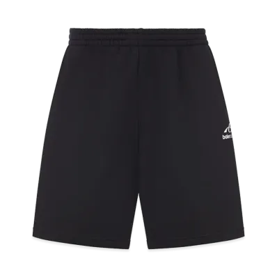 BALENCIAGA Soft-Cut Bodies Shorts "Black"