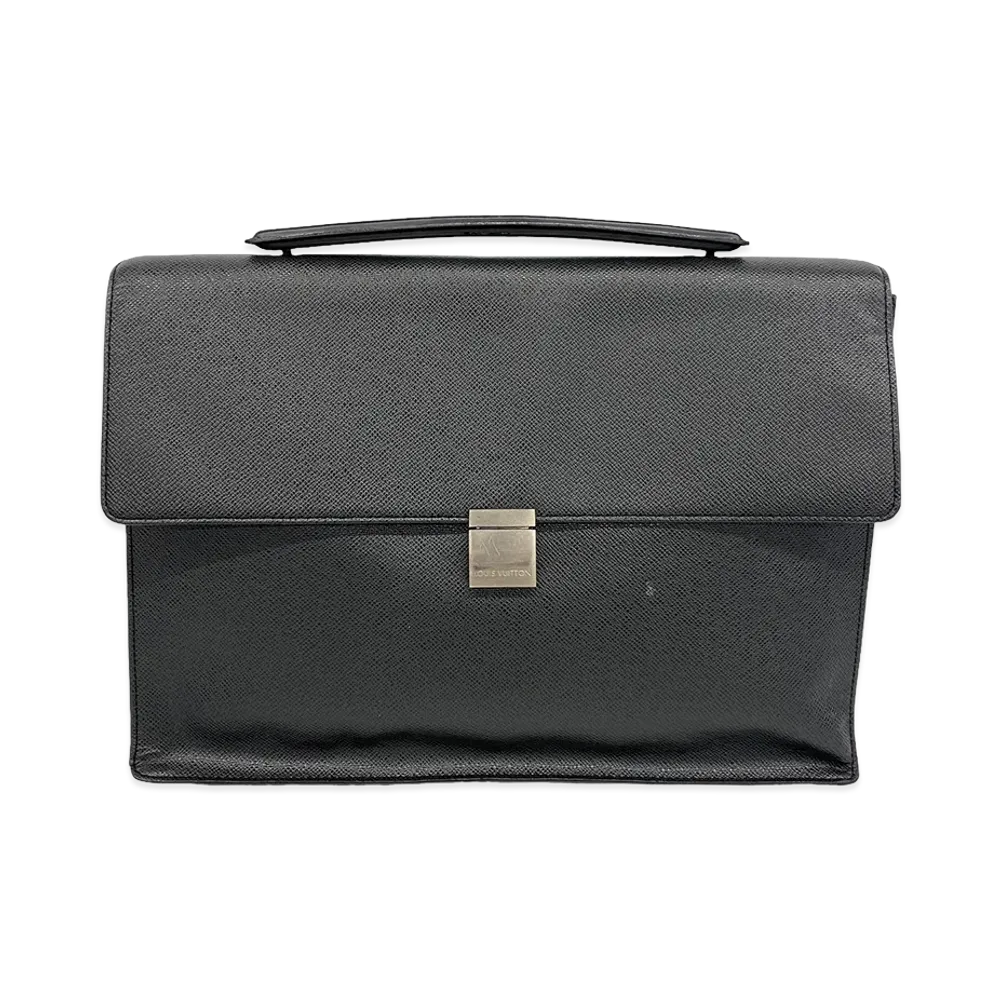 Louis Vuitton Taiga Porte Documents Anga "Ardoise"