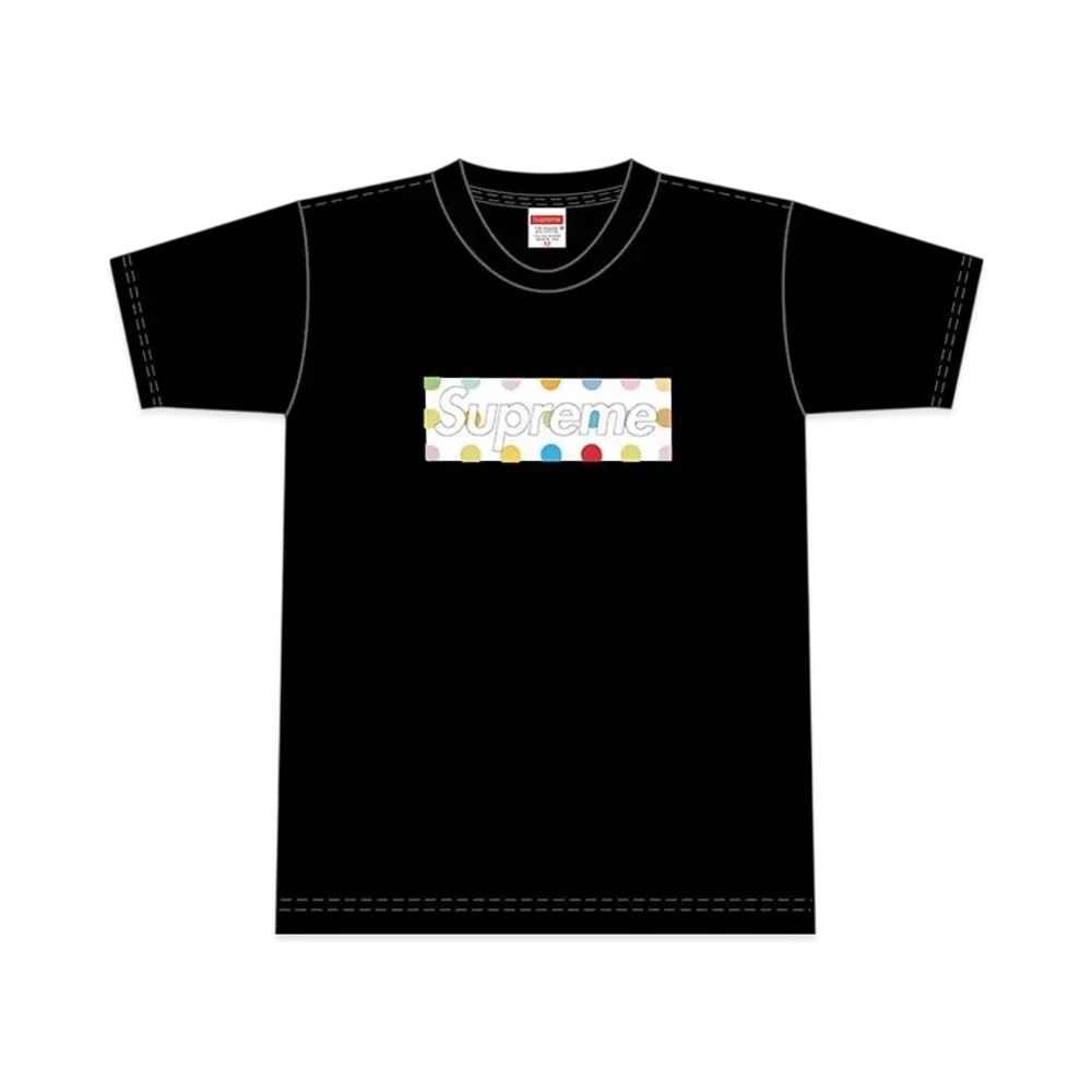 シュプリーム ダミアン ハースト ボックス ロゴ Tシャツ "ブラック"