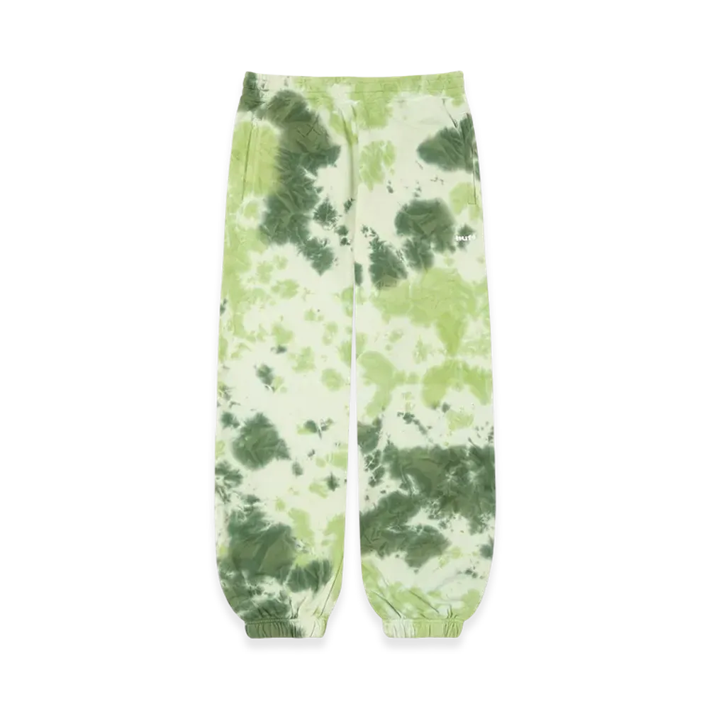 HUF WINTER 25 Tie Dye 89 Logo Fleece Pant "Green"