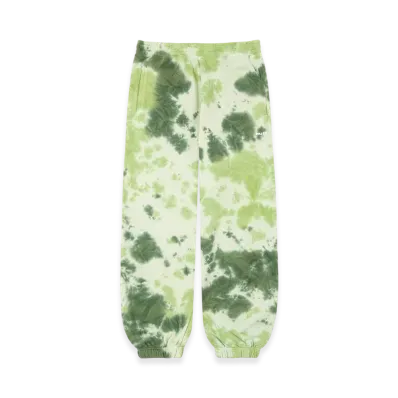 HUF WINTER 25 Tie Dye 89 Logo Fleece Pant "Green"