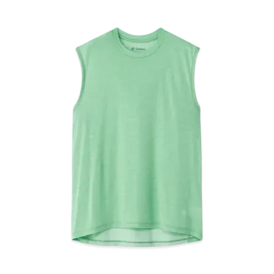 Goldwin Fast Run Wool Sleeveless (Unisex) "Jade Green"