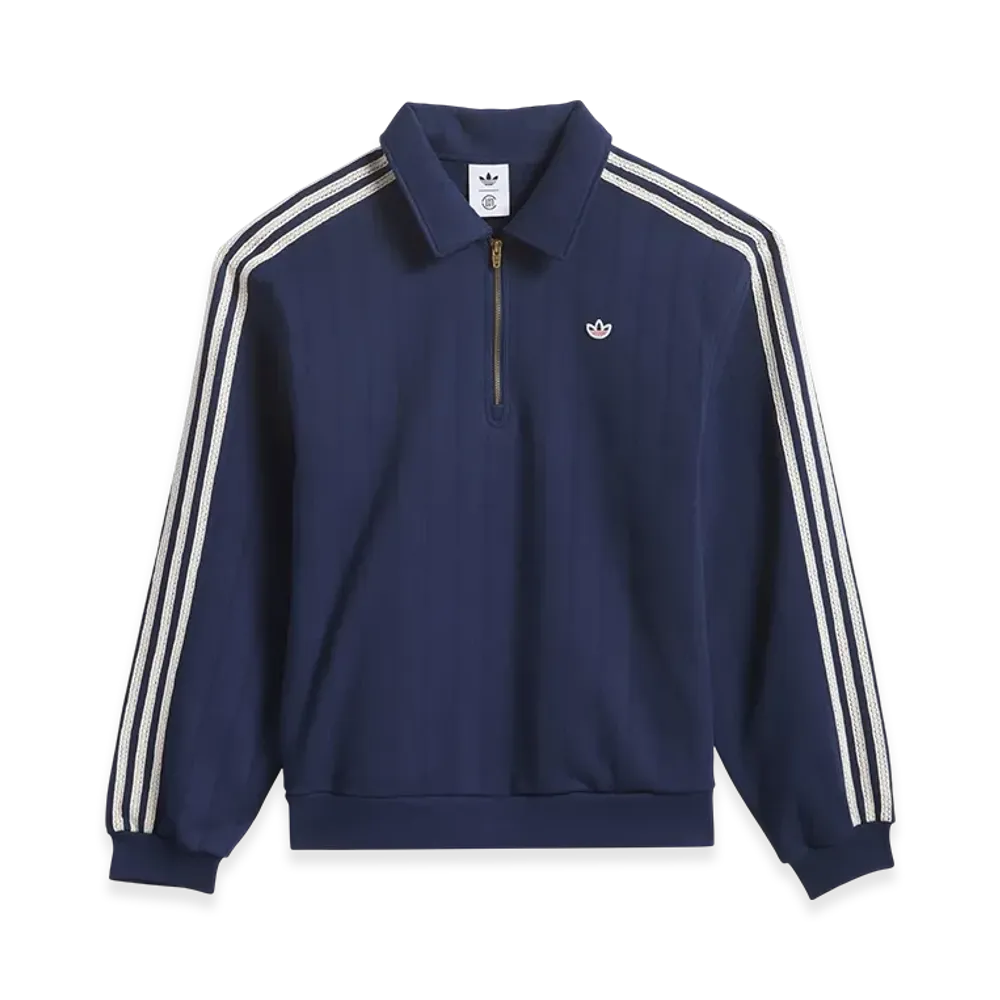 adidas x CLOT Crew by Edison Chen Sweatshirt "Night Indigo"