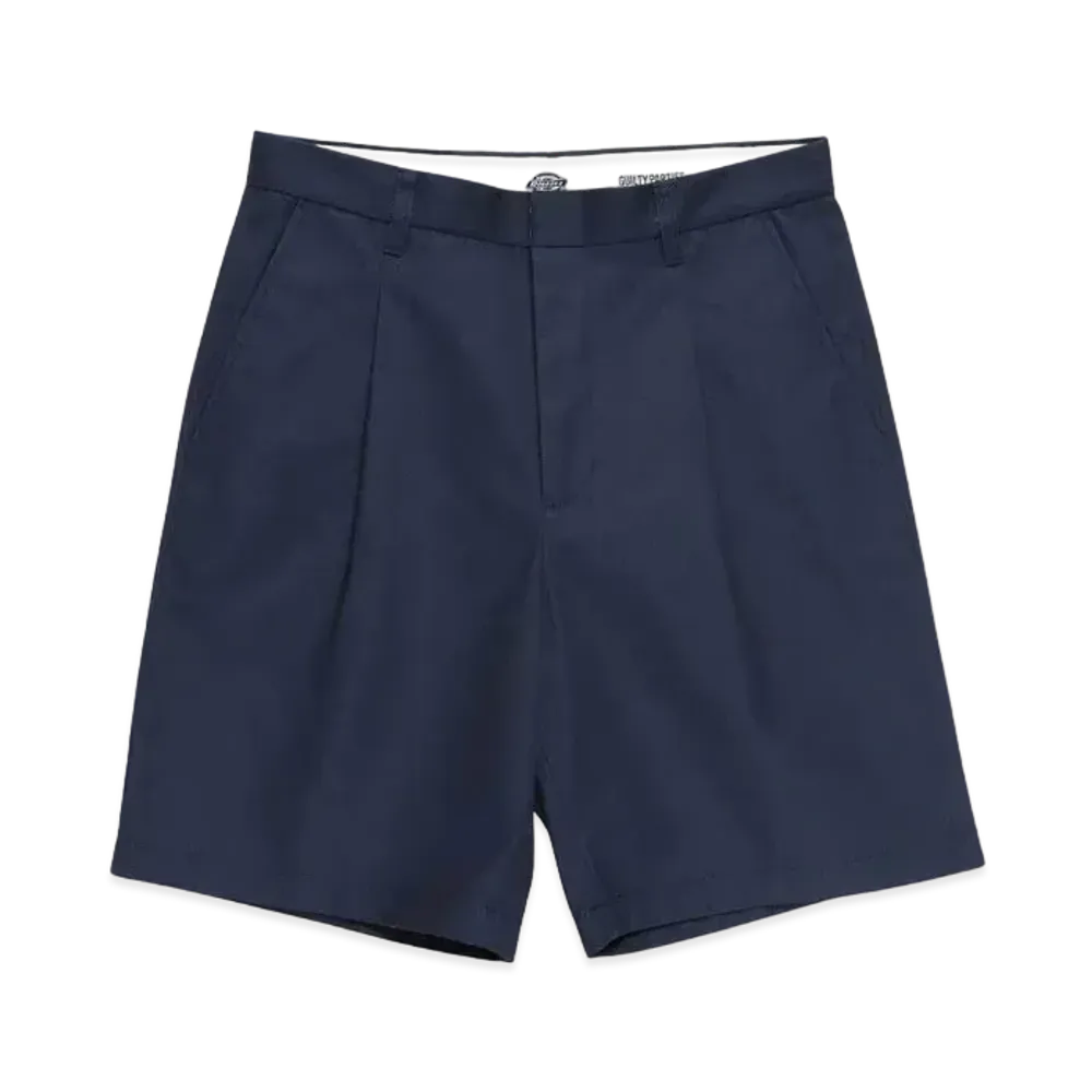 WACKO MARIA DICKIES PLEATED SHORT TROUSERS "Navy"