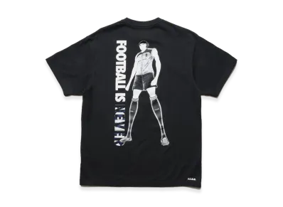 F.C.Real Bristol x Captain Tsubasa Kojiro Hyuga On The Back Tee "Black"