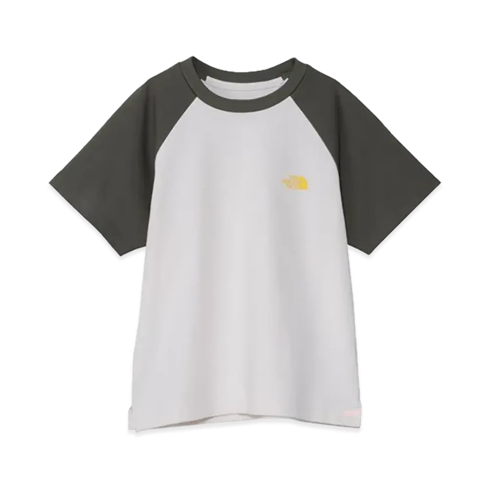 The North Face Short Sleeve Bound Neck Tee Kids "Thyme Green"