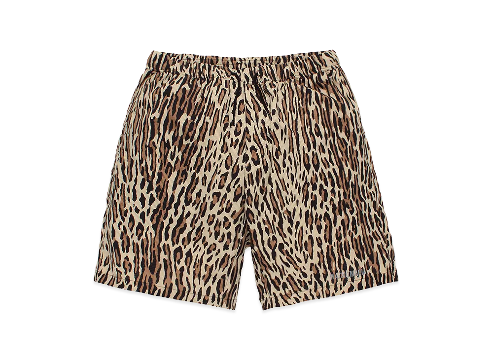WACKO MARIA Leopard Comfy Shorts "Beige"