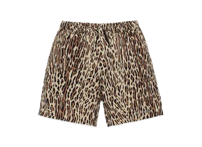 WACKO MARIA Leopard Comfy Shorts "Beige"