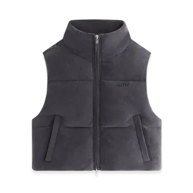 Kith Women Holt Sueded Jersey Vest "Black"