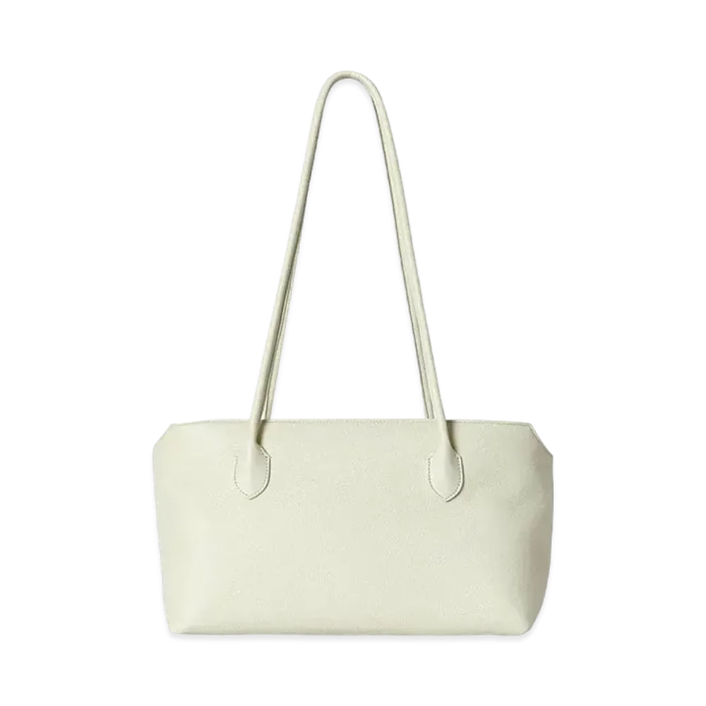 The Row Terrasse Bag in Leather "Ivory"