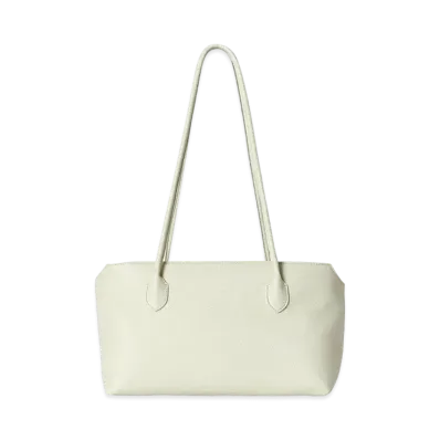 The Row Terrasse Bag in Leather "Ivory"