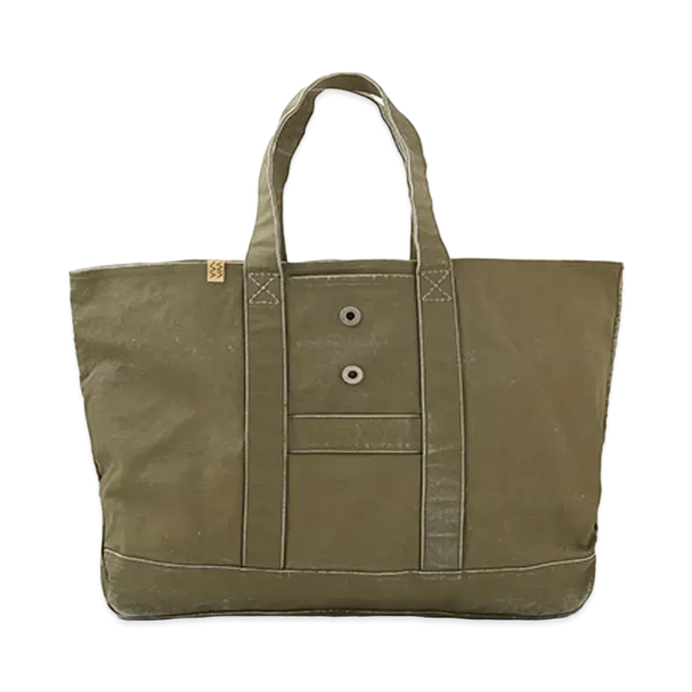 visvim HOMER TOTE (XL) "Olive"