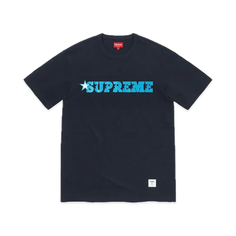Supreme Star Logo S/S Top "Navy"