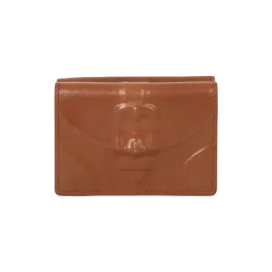 Maison MIHARA YASUHIRO Invisible Trifold Wallet Mini "Brown"