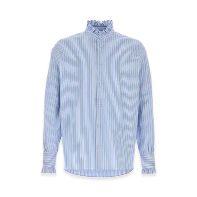 Valentino Embroidered Poplin Shirt "Stripped"