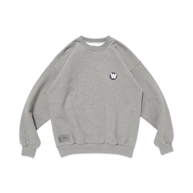 WTAPS TNNL / Sweater / Cotton "Ash Gray"