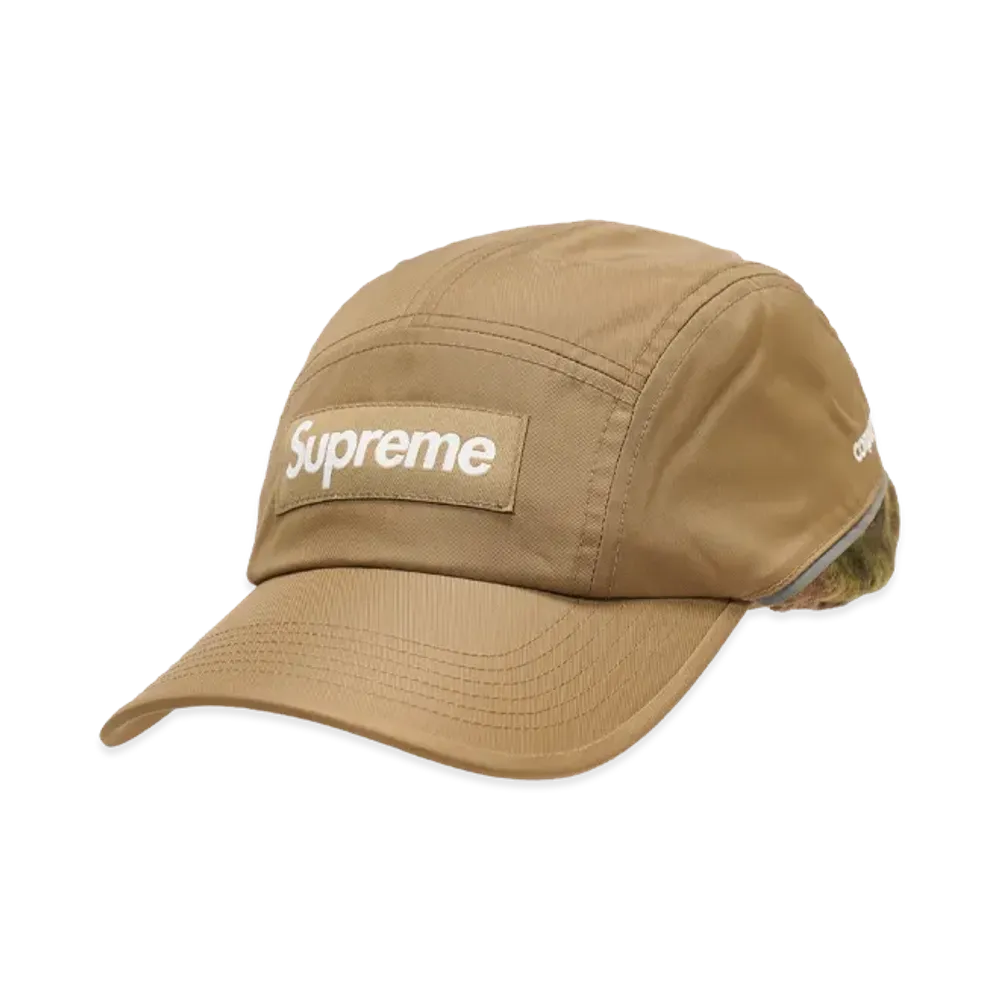 Supreme Polartec Lined Packable Earflap Camp Cap "Khaki"
