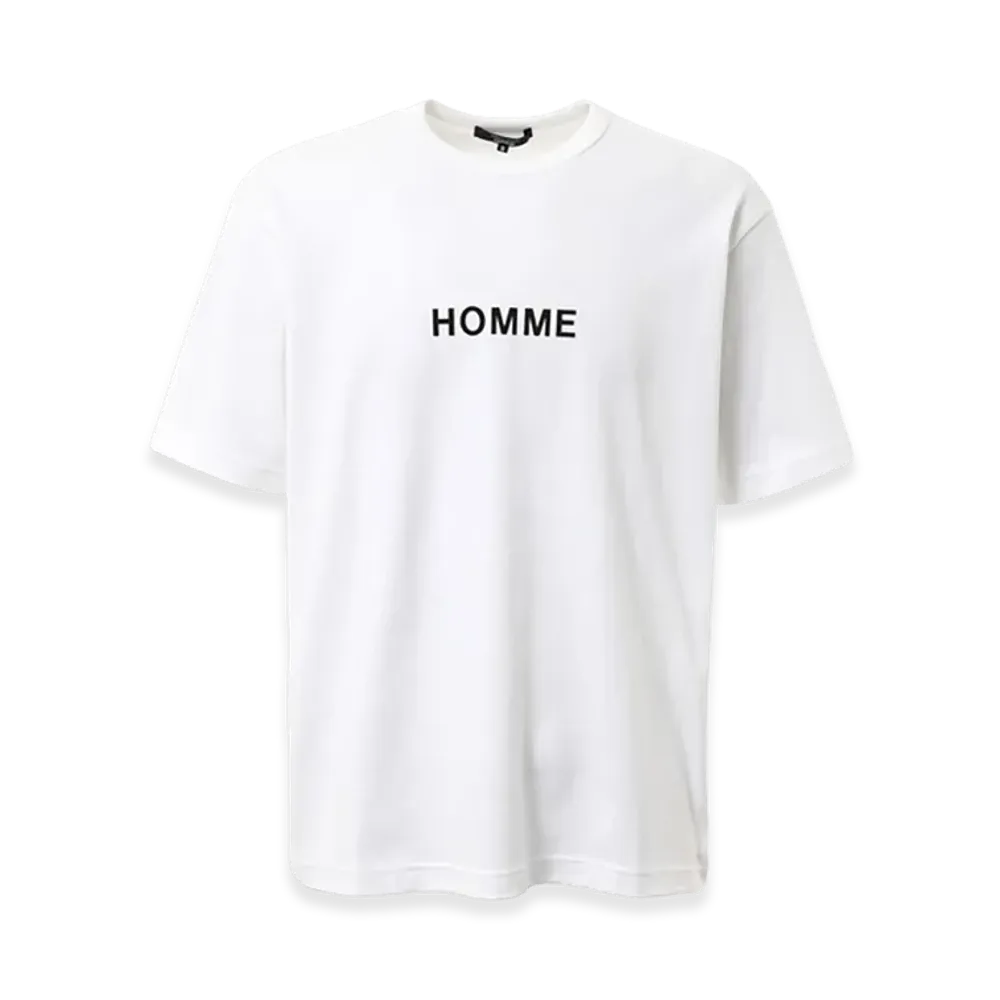 COMME des GARCONS HOMME Homme Big Tee "White"
